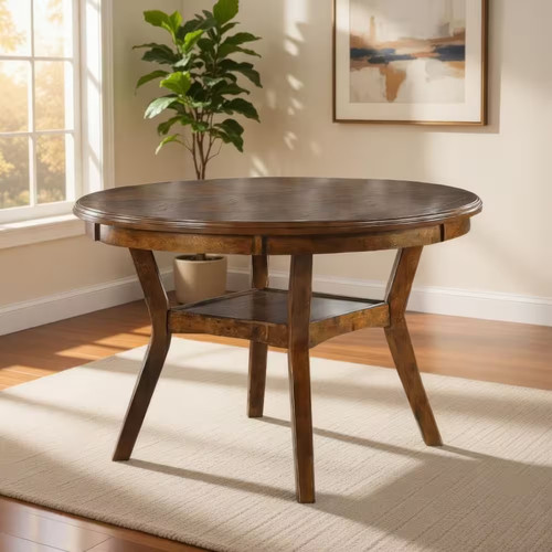 Walnut brown round - 47,